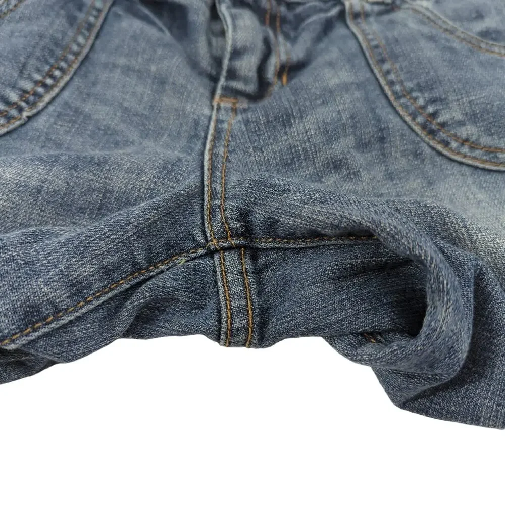 EUC Maurices blue Jeans Cotton Blend Low Rise Womens Size 9 Acid Wash Pockets - Picture 7 of 10
